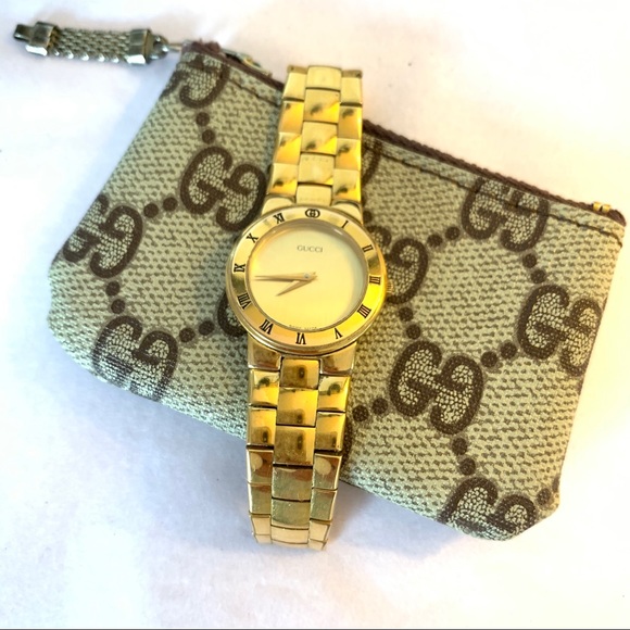 Gucci 330 2lswiss Made 4k Gold Plate 